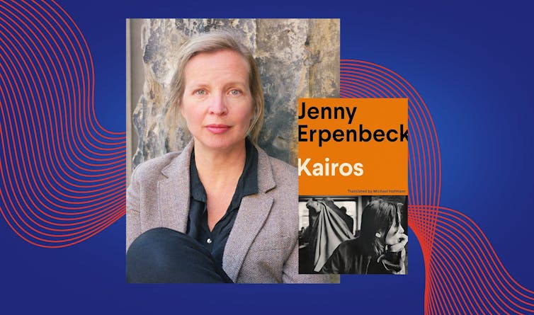 Jenny Erpenbeck and the cover of Kairos