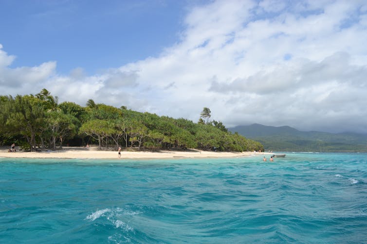 Vanuatu beach and sea