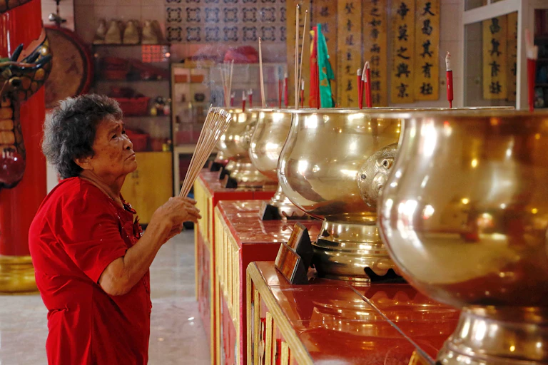 Aceh Chinese celebrating Chinese new Year