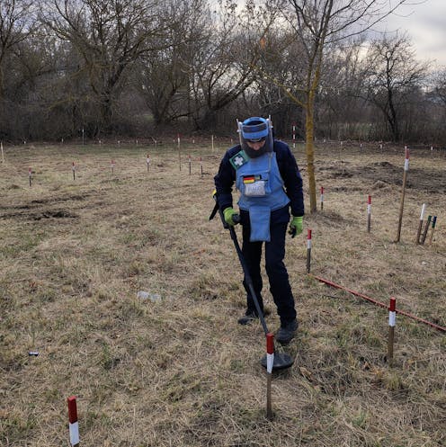 Ukraine is the world’s most heavily mined country. Meet some of the people cleaning up this deadly mess