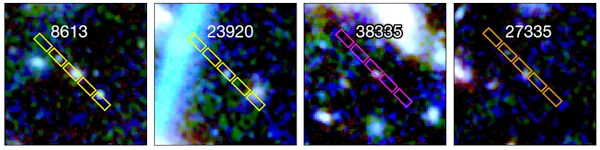 Las galaxias más débiles descubiertas por JWST en el cosmos temprano.
