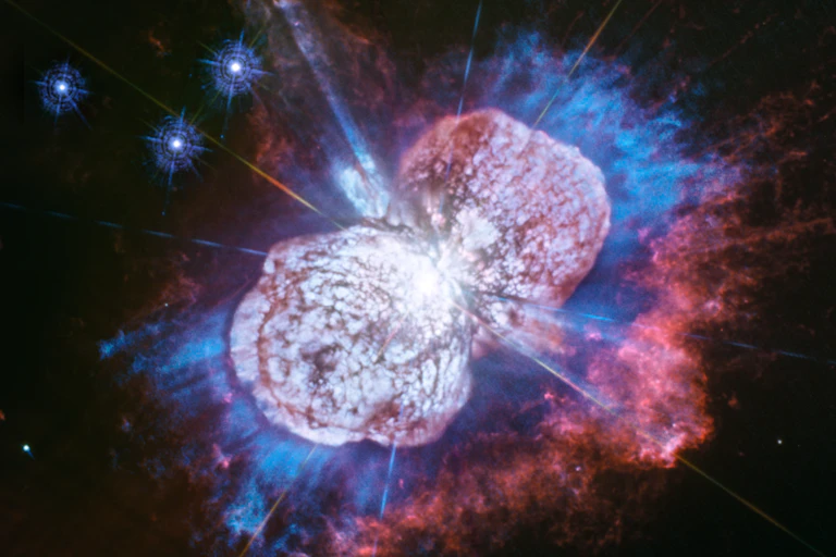 Composite image of Homunculus Nebula.