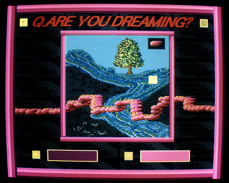 old school video game load up screen