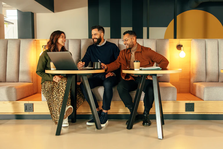 People working together