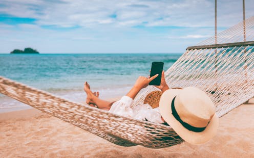 Switching off from work can be difficult but taking a proper break is good for your health