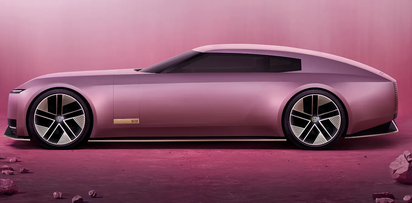 the controversial pink car is more in step with the brand’s history than detractors think the controversial pink car is more in step with the brand’s history than detractors think