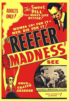 Movie poster for 'Reefer Madness'