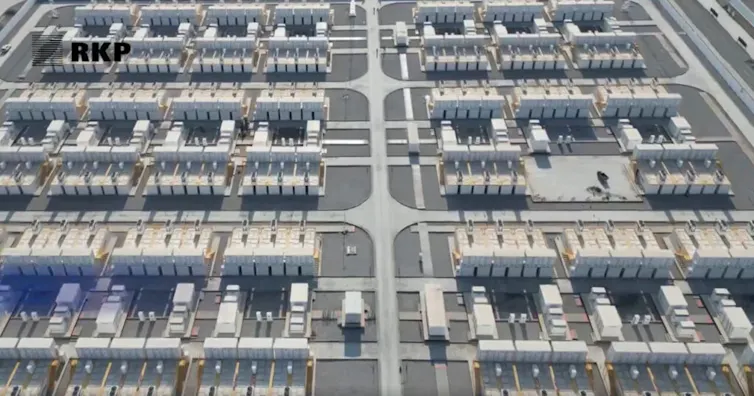 vanadium flow battery grid