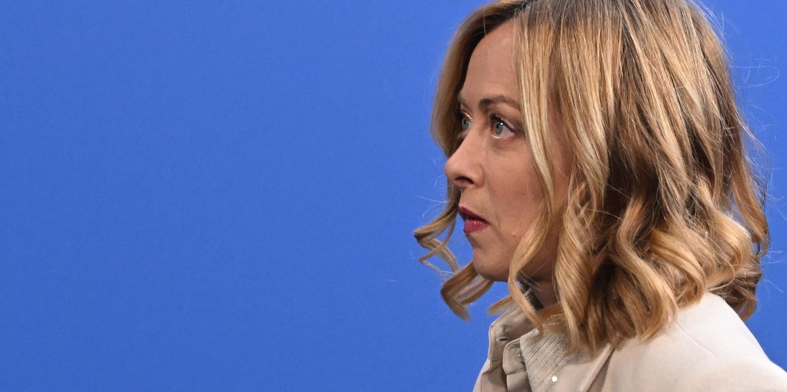 Giorgia Meloni.