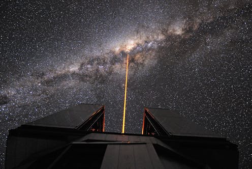 twin stars trapped in galactic black hole orbit