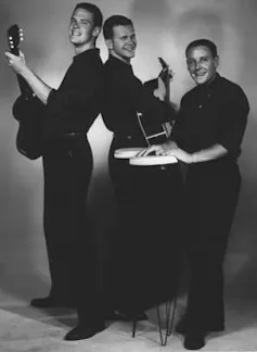 A posed photo of the band.