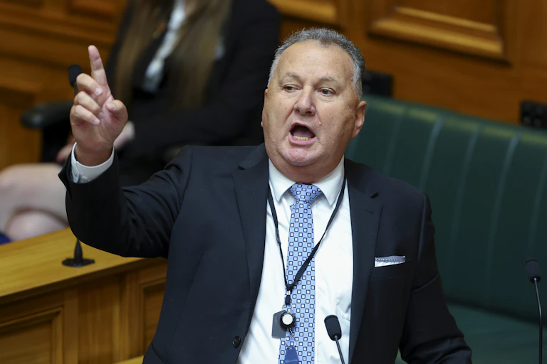 Resource Minister Shane Jones
