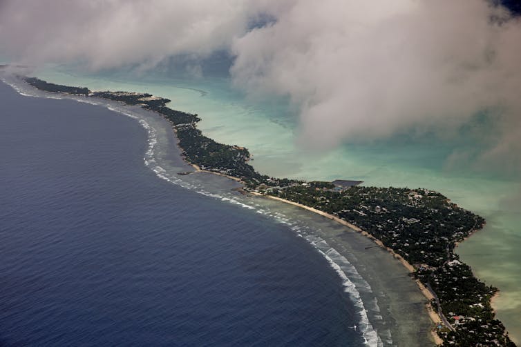 Kiribati: threatened by sea level rise