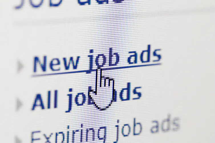 An online job advertisement