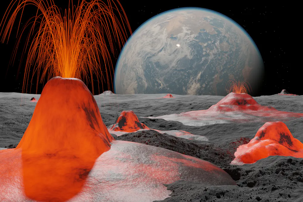 Floating Volcanos The Moon might be older than scientists previously…