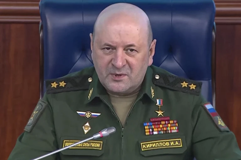 Igot Kirillov, head of the Russia's Radiation, Chemical and Biological Protection Forces.