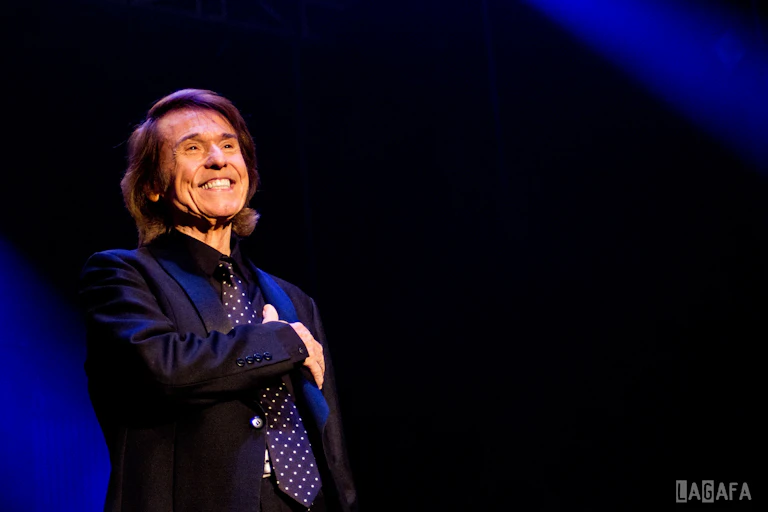 Raphael en el festival de Aranda del Duero, Sonorama Ribera, en 2014.