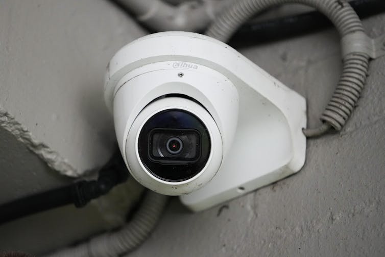 Dahua security camera.