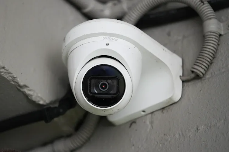 Dahua security camera.