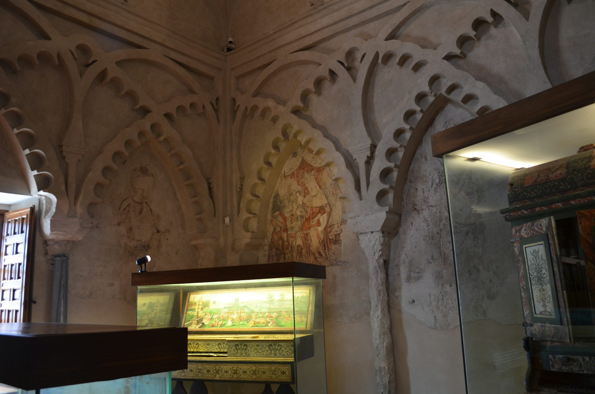 Capilla dorada. Monasterio de Santa Clara de Tordesillas (Palencia).