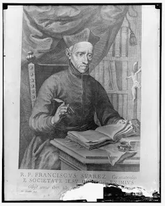 Grabado de Francisco Suárez.