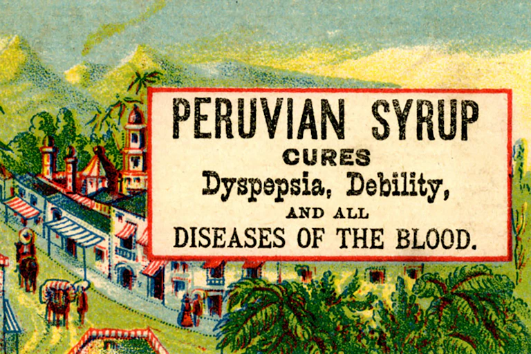 Peruvian Syrup advertisement
