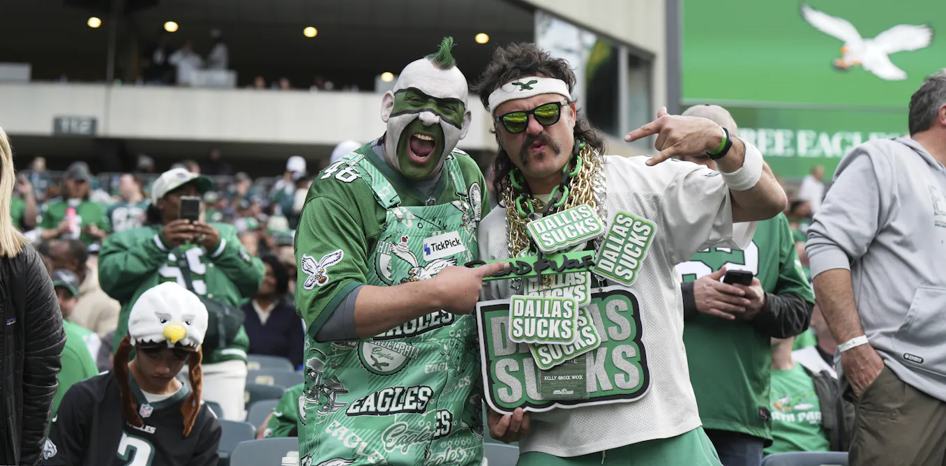 Philly sports fans consider themselves 'gritty' − but it's merely a myth used to fuel their passion