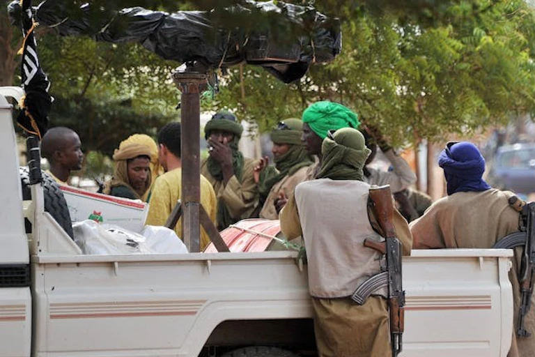 Des islamistes armés dans le nord du Mali, 2012.