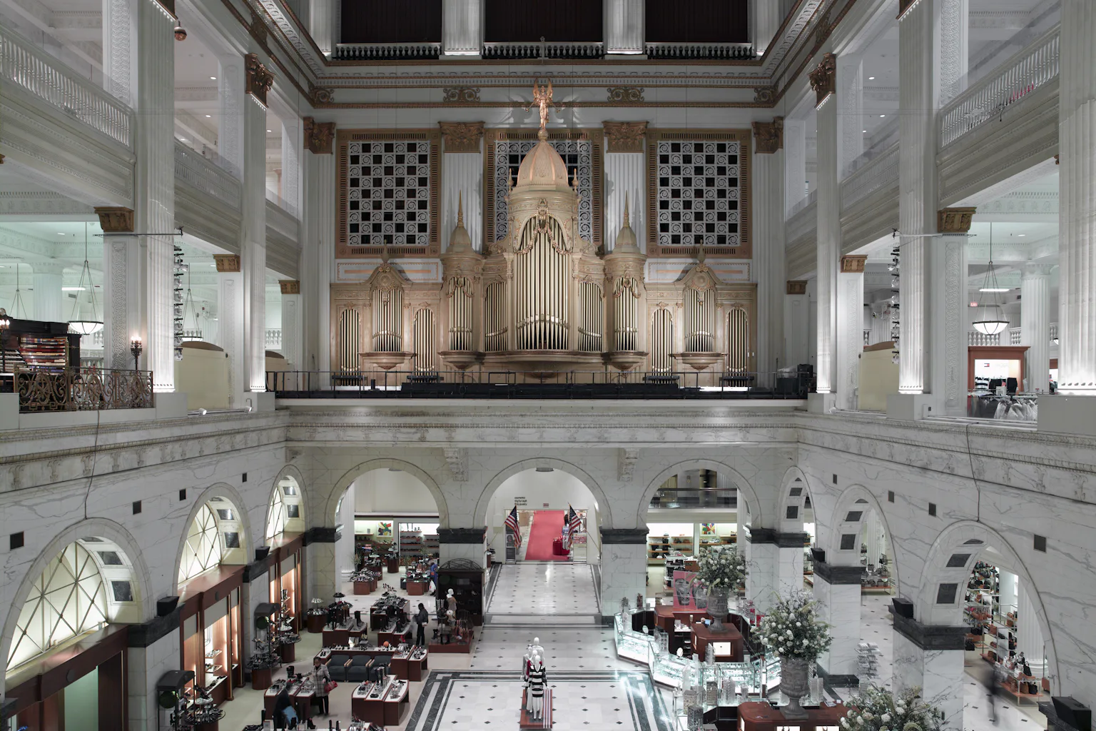 Wanamaker Building The Wanamaker organ has been a treasured piece of Philly history for ...