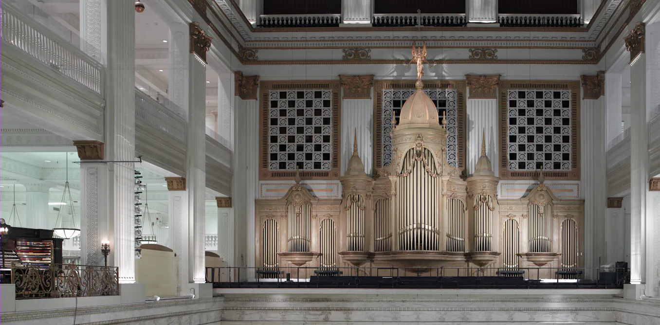 Wanamaker Building The Wanamaker organ has been a treasured piece of Philly history for ...