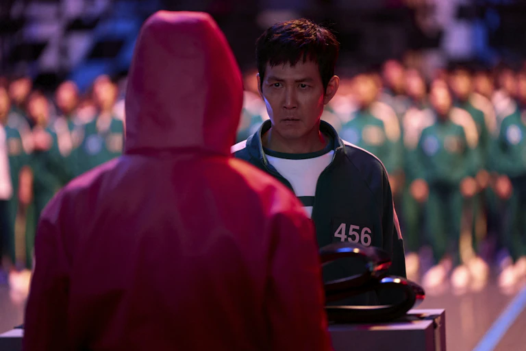Scene from Squid Game season two.