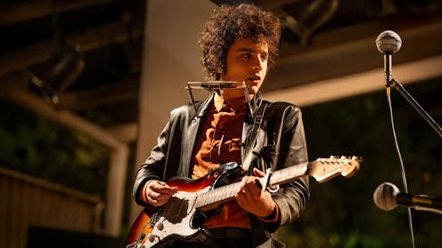 Bob Dylan biopic A Complete Unknown has enormous resonance – but doesn’t break with gender stereotypes