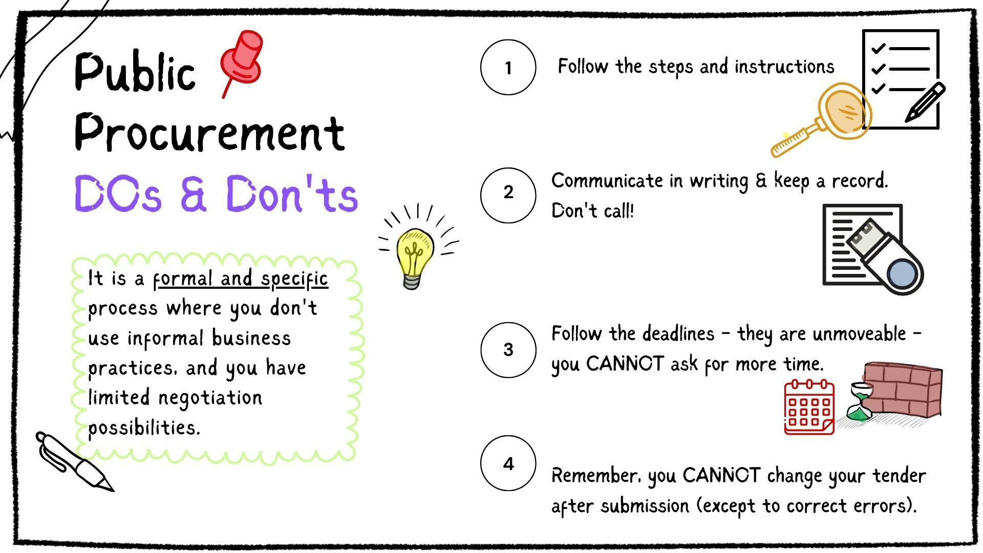 Say it with a picture: overcoming legalese in public procurement contracts