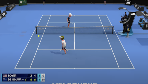 Why the Australian Open’s online tennis coverage looks like a Wii sports game