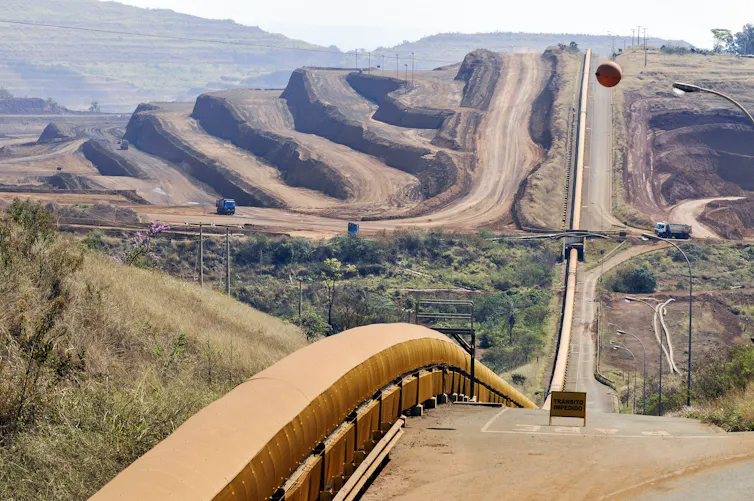Niobium mine in Brazil