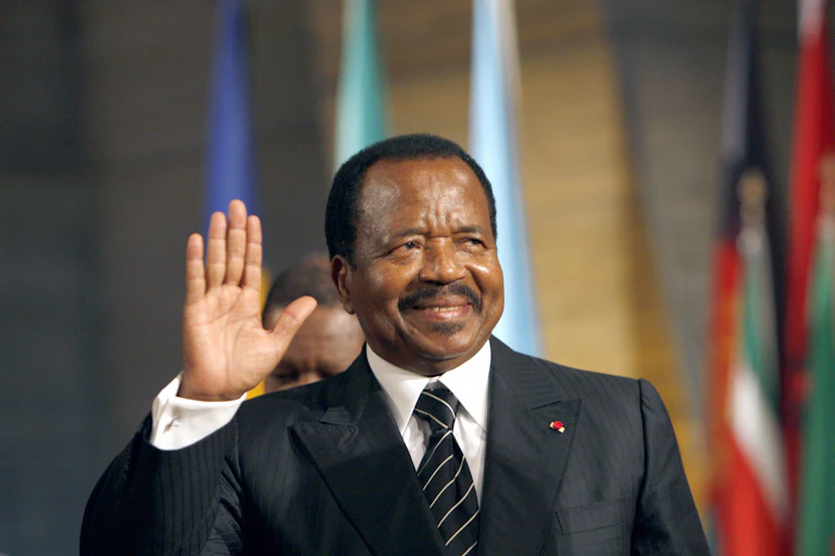 A man wearing a grey suit