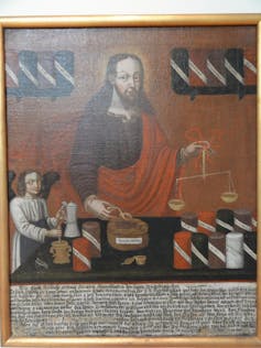 Christ as a health care provider: Non secular therapeutic within the Heart Ages 2 Christ as a pharmacy (healer and dildo) with assistant angel.