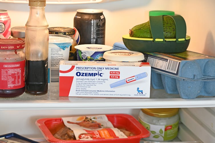 Ozempic in the fridge