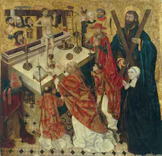 _Misa de San Gregorio_ de Diego de la Cruz.