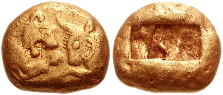 Two sides of a gold coin.