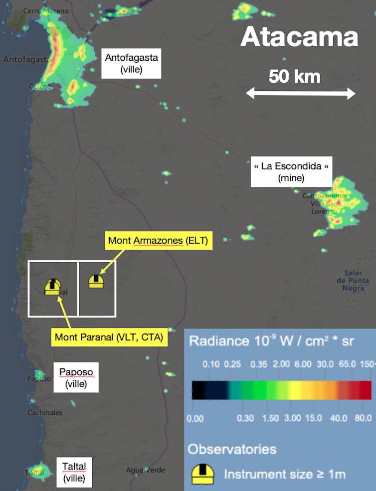 The best telescopes on this planet threatened an business venture 1 Data on cifles, cards