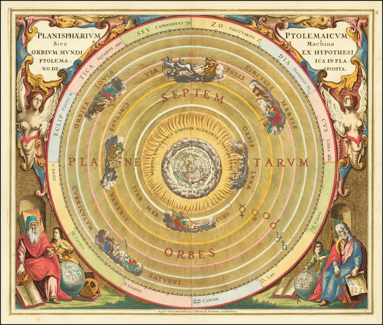 Claudius Ptolemy's geocentric model of the Universe