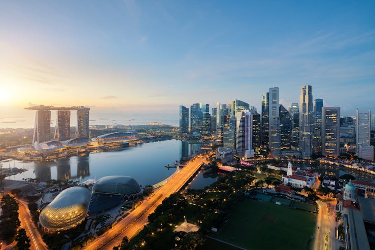 Singapore skyline