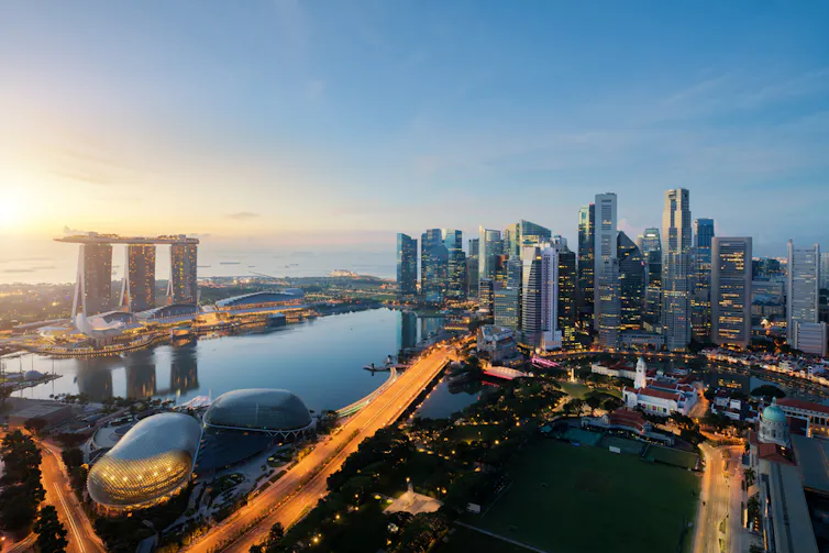 Singapore skyline