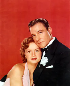 Debbie Reynolds and Gene Kelly