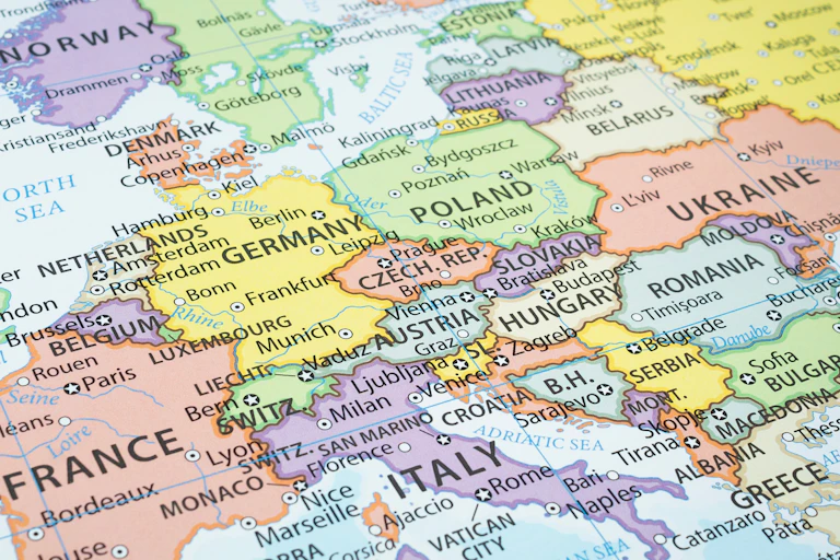 a map of Europe