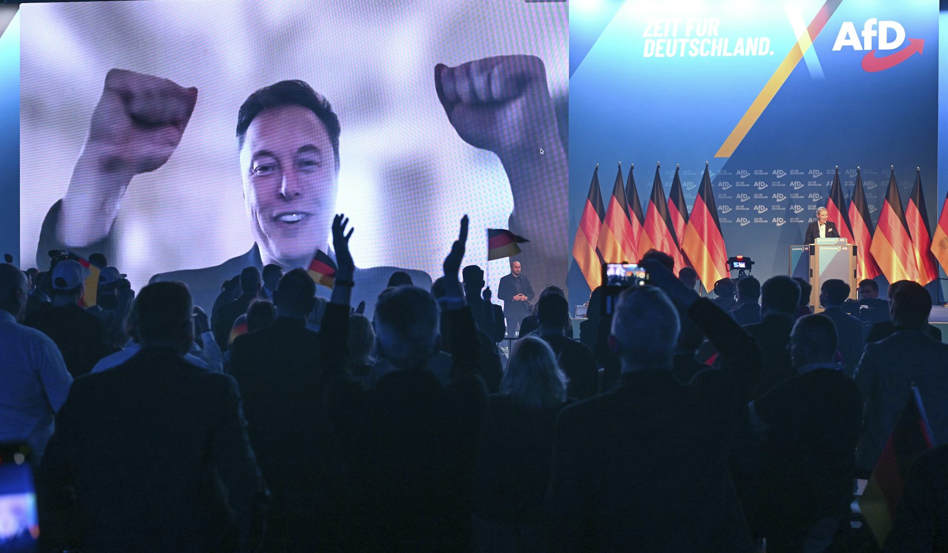 The far-right is rising at a crucial time in Germany, boosted by Elon Musk
