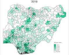 Expression of visas and different girls's genitals: What if the Web helped struggle those practices? 3 Map that represents the share of Nigerations with access to 3G network by regions in 2018 years