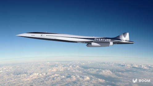 Supersonic jets are making a comeback – but despite the hype, don’t expect to book yet
