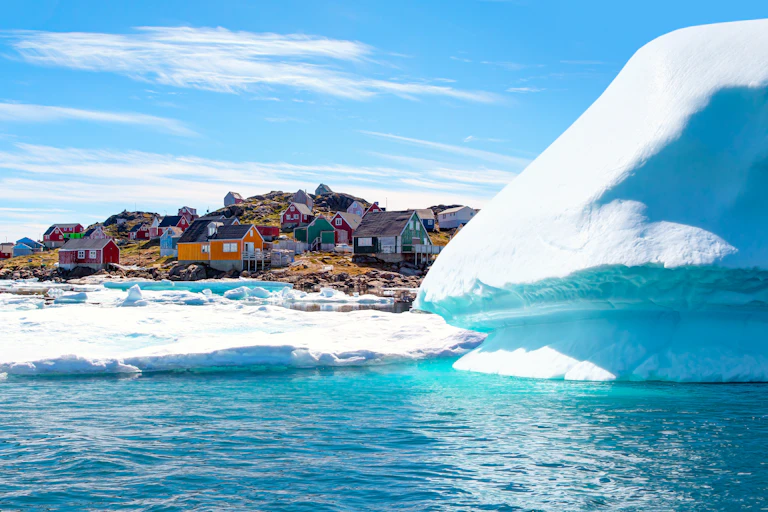 A village in Greenland.